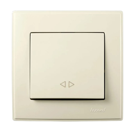 LESYA крем Вимикач внутрішній проміжний 1кл Лезард Житомир