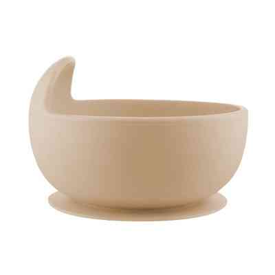 Тарелка детская Canpol babies силиконовая на присоске - бежевая (51/400_bei) Винница