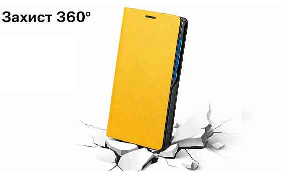 Чохол-книжка PlastGuard для Xiaomi Redmi 15 4G, Redmi 15C 4G — екошкіра, пластиковий бампер, магнітна застібка, функція підставки Київ