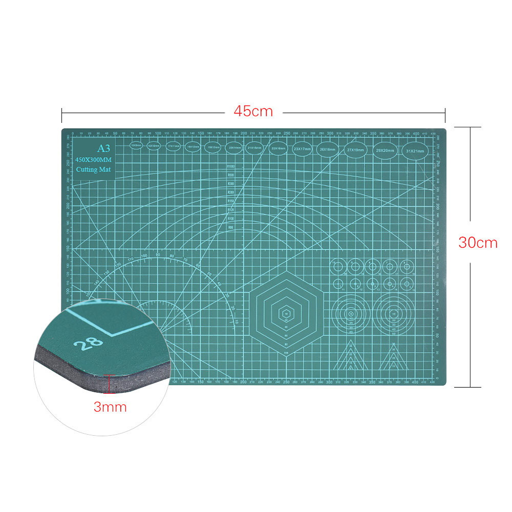 Двусторонний коврик для резки и пэчворка 3 мм Киев - изображение 4