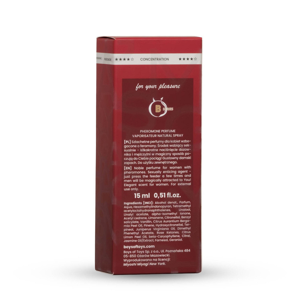 Женские духи Miyoshi Miyagi INSTINCT feromon parfumes 15ml FEMME Sex Aura Киев - изображение 3