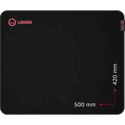 Коврик для мышки Lorgar Main 325 Black/Red (LRG-GMP325) Винница