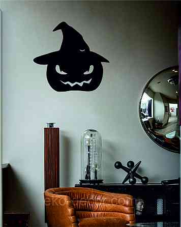 Декоративне настінне Панно «Хеллоуїн — гарбуз», Декор на стіну 50*45 см Київ