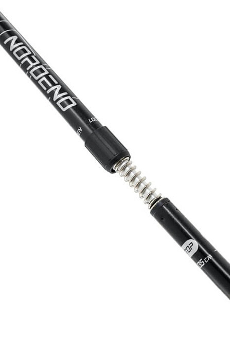 Палки для скандинавской ходьбы трекинговые палки Hop-Sport Nordend черные 80-135см две пары сапожек чехол Киев - изображение 6