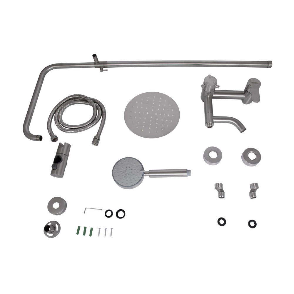 Душова система універсальна Brinex Pure 1030 на 3 споживачі Nickel BRIPUR1030NKL Київ - фото 9