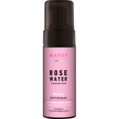 Пенка для умывания Mayur для нормальной кожи Роза 150 мл (4820189560661) Винница
