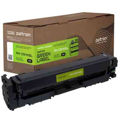 Картридж Patron Canon 054 Green Label, black (PN-054KGL) Винница