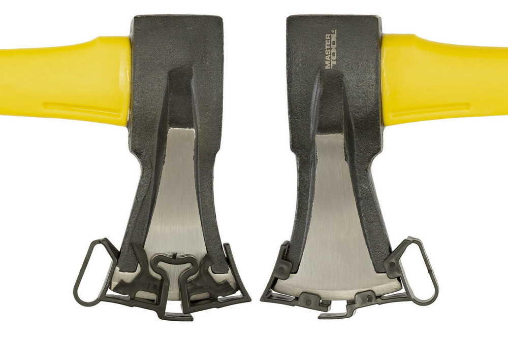 Сокира-колун MASTERTOOL 2200 г HRC60 ручка фібергласова 875 мм 05-0209 Рівне - фото 4