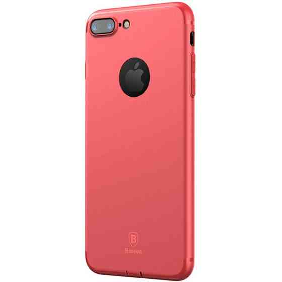Чохол Baseus для iPhone 8 Plus/7 Plus Simple Solid Red (ARAPIPH7P-MS09) Київ