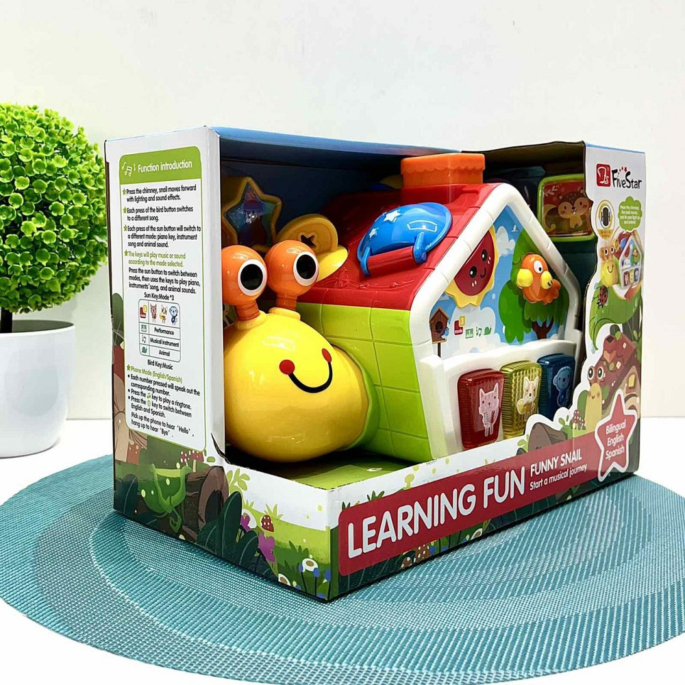 Сортер музична іграшка мелодії колесо вільного ходу звуки тварин пальчикові ігри (35969) Чернигов - изображение 7