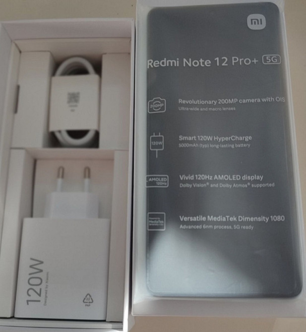 Смартфон Xiaomi Redmi Note 12 Pro + 5G. 8/256Gb. Київ - фото 1