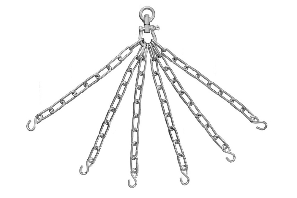 Цепь для боксерского мешка V'Noks 6 - стальное крепление с поворотным механизмом, 6 крючков, до 100 кг Киев - изображение 2