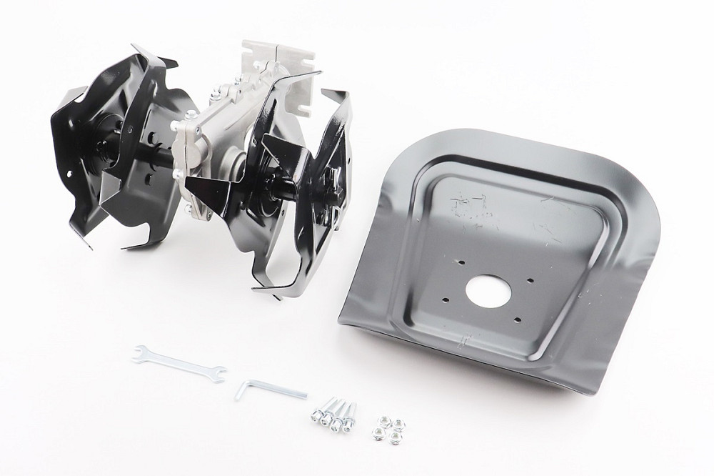 Культиватор (фреза-пластина) D-28mm, 9T, ширина захвата 240mm з металевим захистом Киев - изображение 1