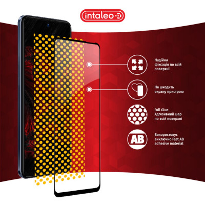 Стекло защитное Intaleo Full Glue Tecno Camon 18 (1283126529146) Винница - изображение 6
