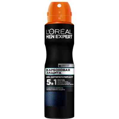 Антиперспірант L'Oreal Paris Men Expert Карбоновий захист спрей 150 мл (3600523594122) Вінниця