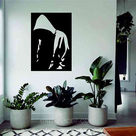 Декоративное настенное Панно «Силуэт мужчины», Декор на стену Киев