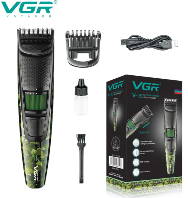 Тример бороди та вусів VGR V-053 Дніпро - фото 1