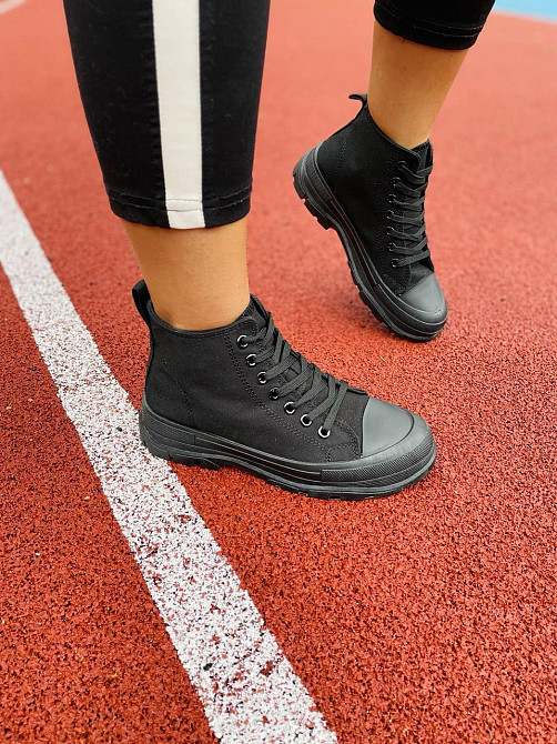 Xifa Кеди жіночі XIFA 1778-3 чорні (весна-осінь, тканина) (4750) Коломыя - изображение 5