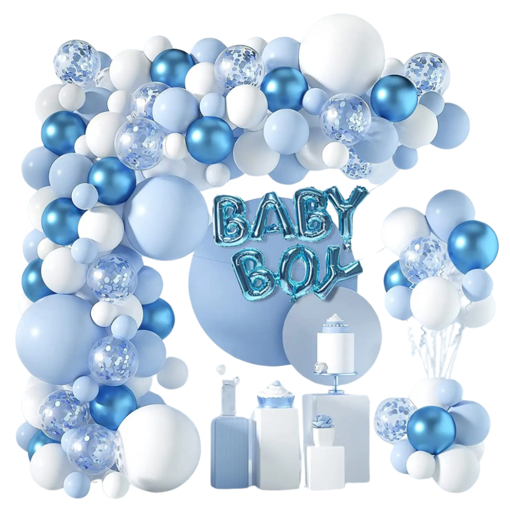 Набір повітряних куль для вечірки Baby Boy Кам'янець-Подільський - фото 4