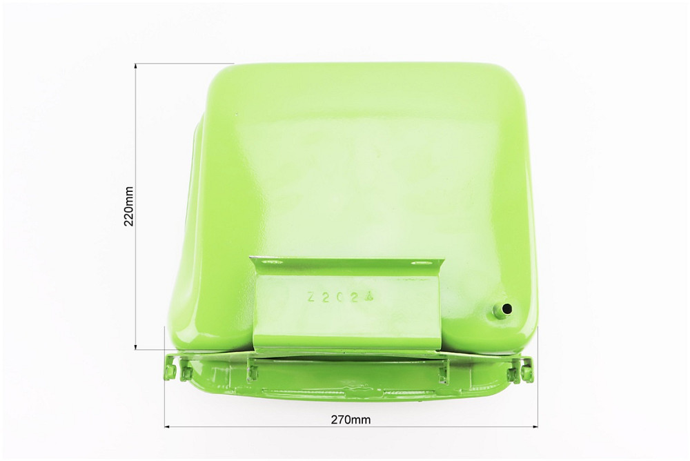 Бак паливний R190N, 275x220x165mm, потайна горловина, отвір під шланг паливний Київ - фото 4