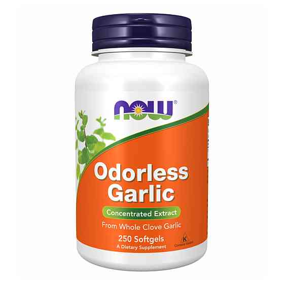 Экстракт чеснока Now Foods Odorless Garlic Orig 250 sgels Киев