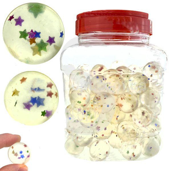 М'ячик стрибунець маленький прозорий 60 шт Київ - фото 1