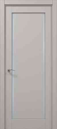 Двері екокошпон, Полотно, серія Millenium (ML-62) Світло-сірий Київ