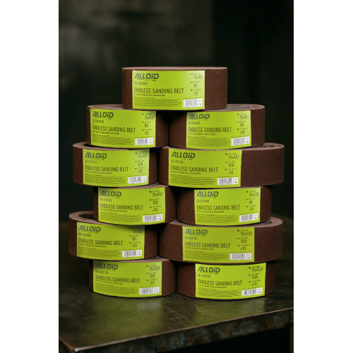 Стрічка шліфувальна нескінченна 75х457мм, зерно 40, 10шт Alloid Одеса
