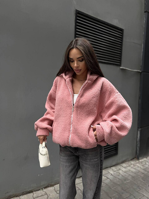 Женский повседневный теплый меховой худой мех тедды Одесса - изображение 4