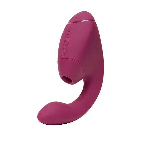 Вибратор-стимулятор вакуумный Womanizer Next Duo Dusky Pink для точки G, розовый Sex Aura Киев