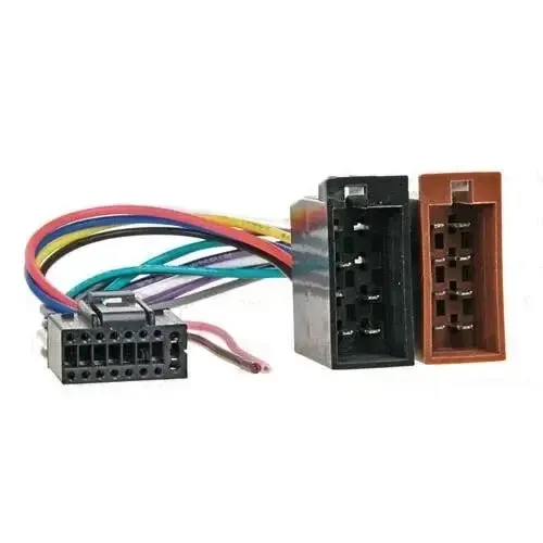 Перехідник автомагнітоли ISO 459006 JVC -ISO з кабелем 20см Полтава - фото 1