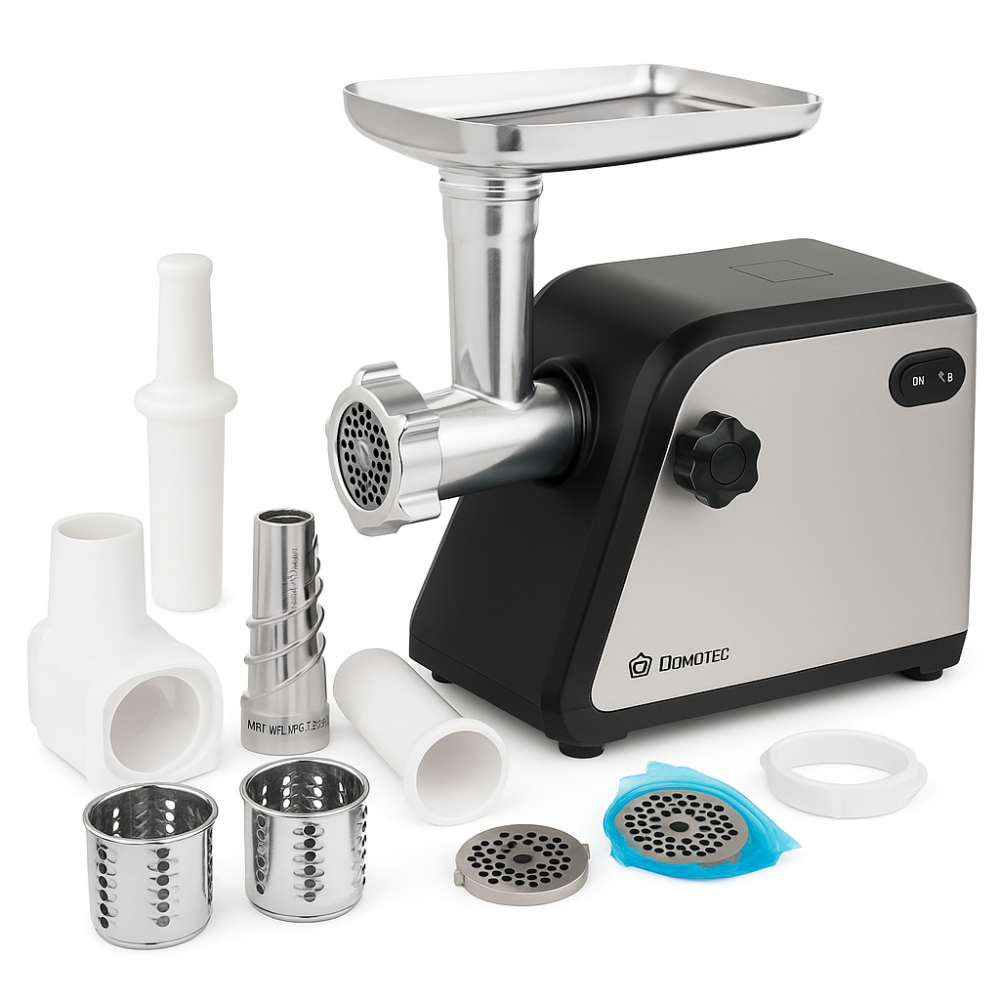 М'ясорубки з металевими шестернями в редукторі, Електрична м'ясорубка з високою потужністю LE-14 Львів - фото 17