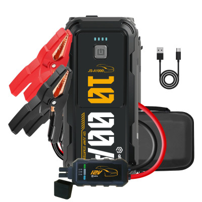 Пуско зарядное устройство Atria 10000mAh 1000A QC18W LED фонарик (JS-A1000) Винница - изображение 2