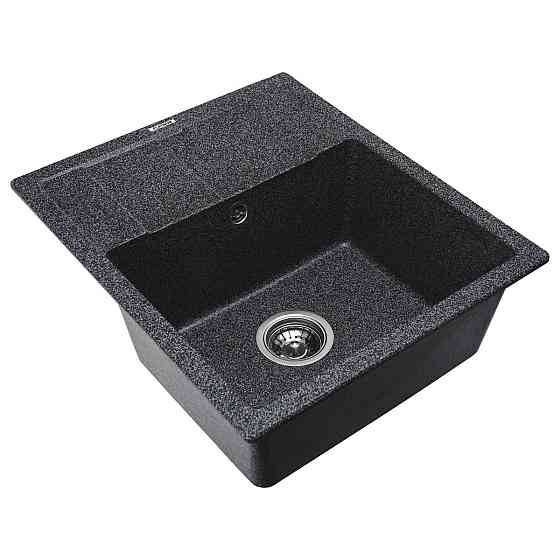 VALESO Гранітна мийка для кухні VALESO ARIA 5851 матова Графіт Коломыя