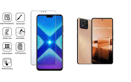 Защитное стекло NeoGlass для ASUS ZenFone 11 Ultra – ультрапрозрачное и устойчивое Киев