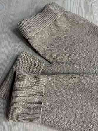 Лосини жіночі My fashion 301 в’язані трикотажні теплі з високою талією one size бежеві, бежевий, one size Київ