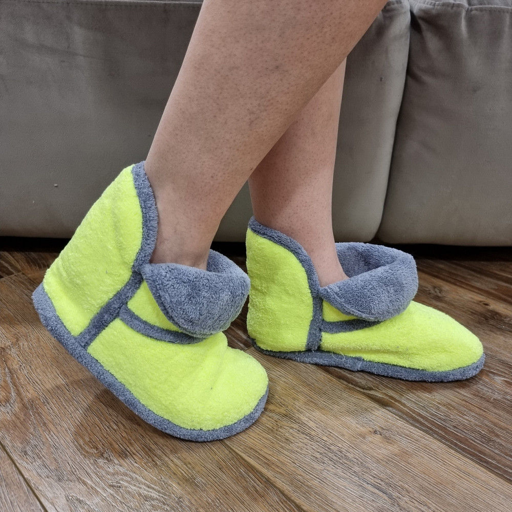 Женские Сапожки-угги для дома - Желтый Nicoletta 305-2 Киев - изображение 1