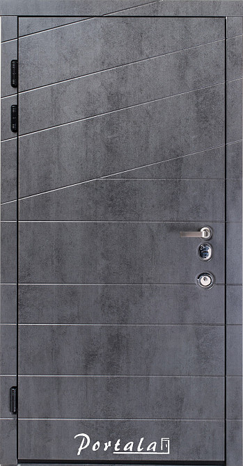 Двери квартирные, серия Элит, модель Диагональ2 гнутый профиль, коробка 150 мм, полотно 105мм,  MOTTURA 54.797 Киев - изображение 1