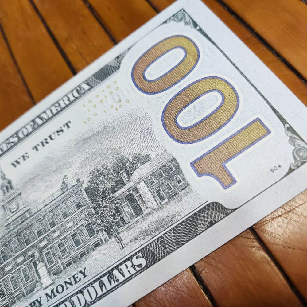 100 доларів, 50, 20, 10, 5, 2, 1 сувенірні в упаковці. 140 купюр, усі номінали Київ - фото 7