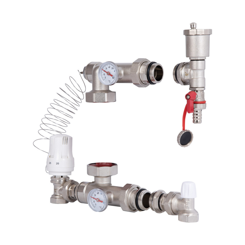 Змішувальна група Thermo Alliance Standart 1" без байпаса SF006W25 Київ - фото 4