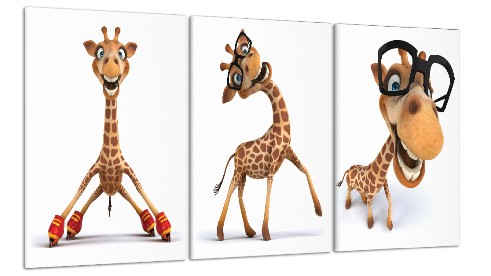 Модульна картина Жираф Art-47_B3 Київ - фото 1