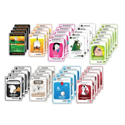 Настільна гра 18+ Rozum Вибухові кошенята 18+: Видання для дорослих (Exploding Kittens: NSFW) (укр.) (EKIEK02UA) Вінниця - фото 4