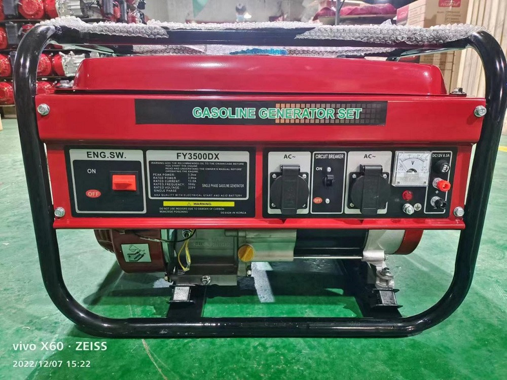 Бензиновий генератор FY3500DX 3,2 кВт Київ - фото 4