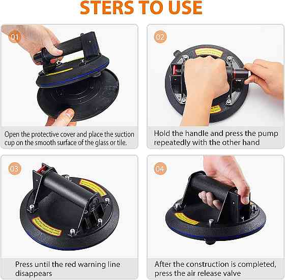 Присоски для плитки, вакуумная присоска для плитки, присоска для укладки плитки (230401924) Киев