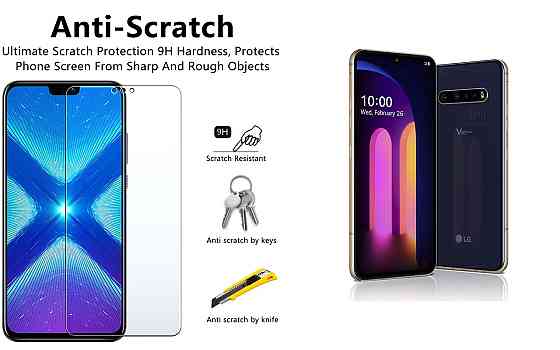 Защитное стекло NeoGlass для LG V60 ThinQ – ультрапрозрачное и устойчивое Киев