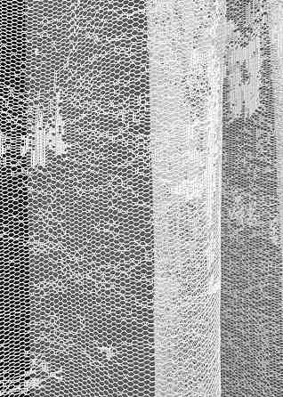 Тюль жаккард VR-Textil № 1859тАрка на кухню цвет белый 400х120 см (53-0075) Киев