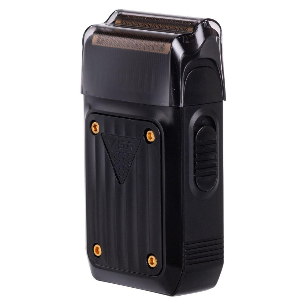 Електробритва чоловіча шейвер з подвійним лезом та LED-дисплеєм VGR V-363 Київ - фото 4