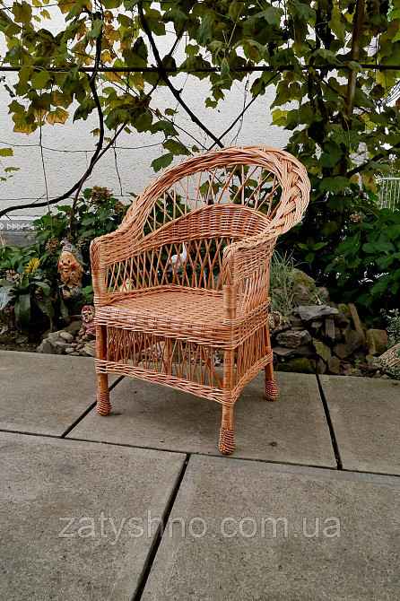 Кресло из натуральной лозы Киев - изображение 5