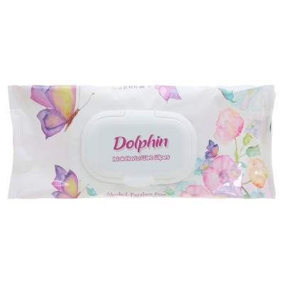 Дитячі вологі серветки Giggles Квітковий з клапаном 72 шт (8680131203567) Вінниця - фото 1