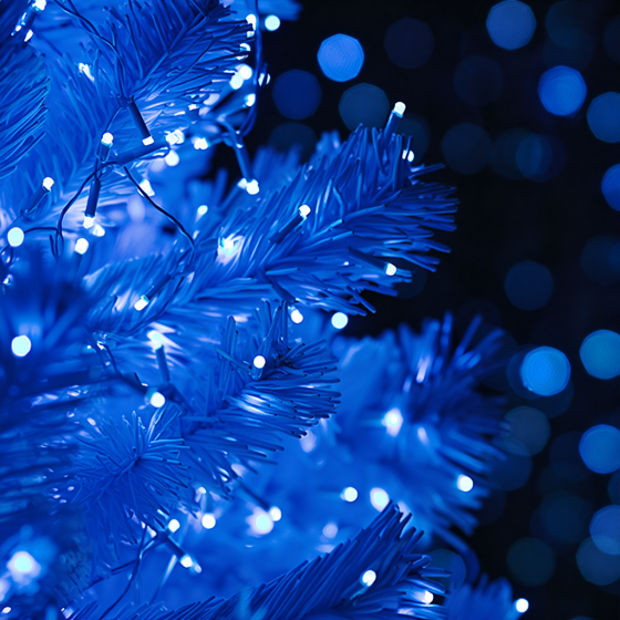 Гірлянда Різдвяна Фея 100 м, 1000 LED, білий провід Київ